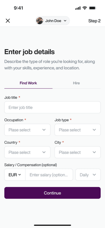 EquJobs post a role