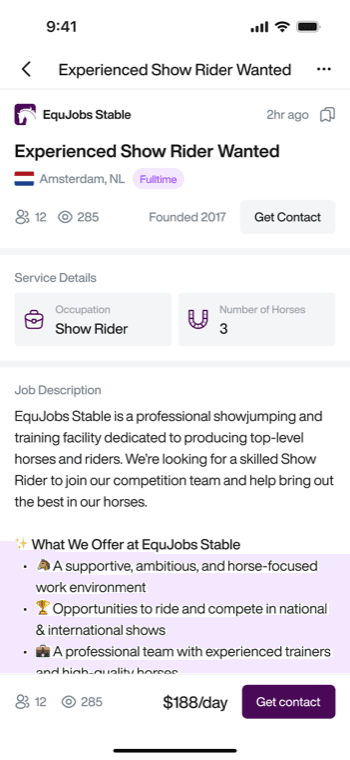 EquJobs job details